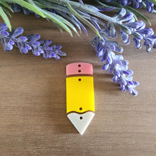 Load image into Gallery viewer, Pencil 3 Piece Acrylic Drop
