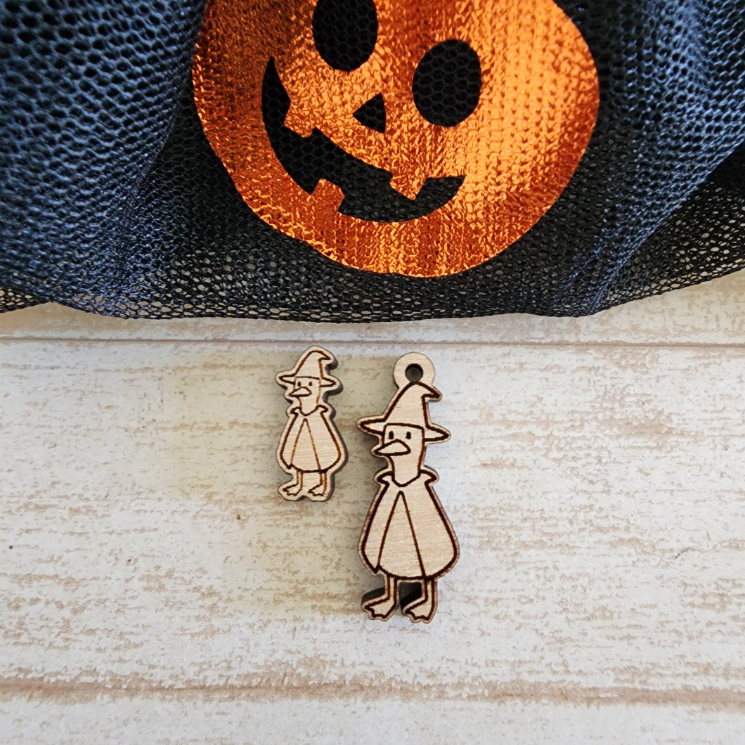 Halloween Cute Witch Duck/Goose Stud & Drop