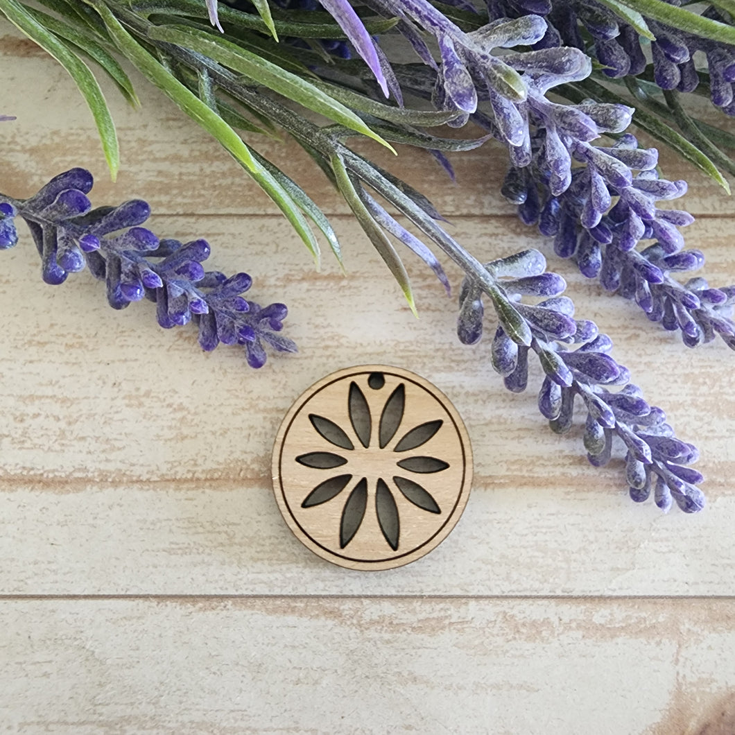 Round Bordered Cutout Drop