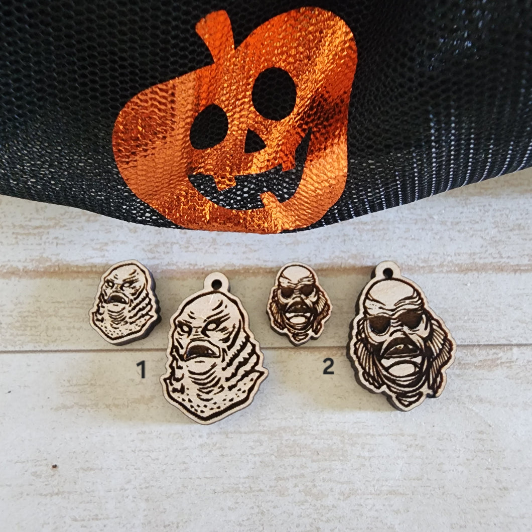 Halloween Classic Swamp Thing Head Studs & Drops