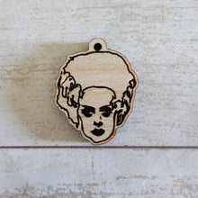 Load image into Gallery viewer, Halloween Classic Bride of Frankenstein Head Studs &amp; Drops
