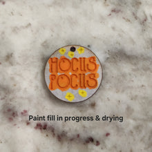 Load image into Gallery viewer, Halloween Hocus Pocus Acrylic Drop
