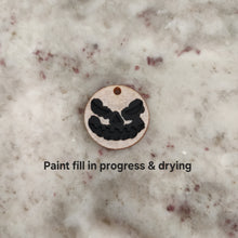 Load image into Gallery viewer, Halloween Jack o&#39; Lantern #10 Acrylic Drop
