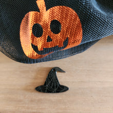 Load image into Gallery viewer, Patterned Acrylic Halloween Classic Witch Hat Drop
