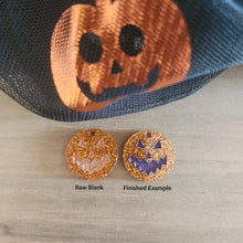 Load image into Gallery viewer, Halloween Jack o&#39; Lantern #3 Acrylic Drop
