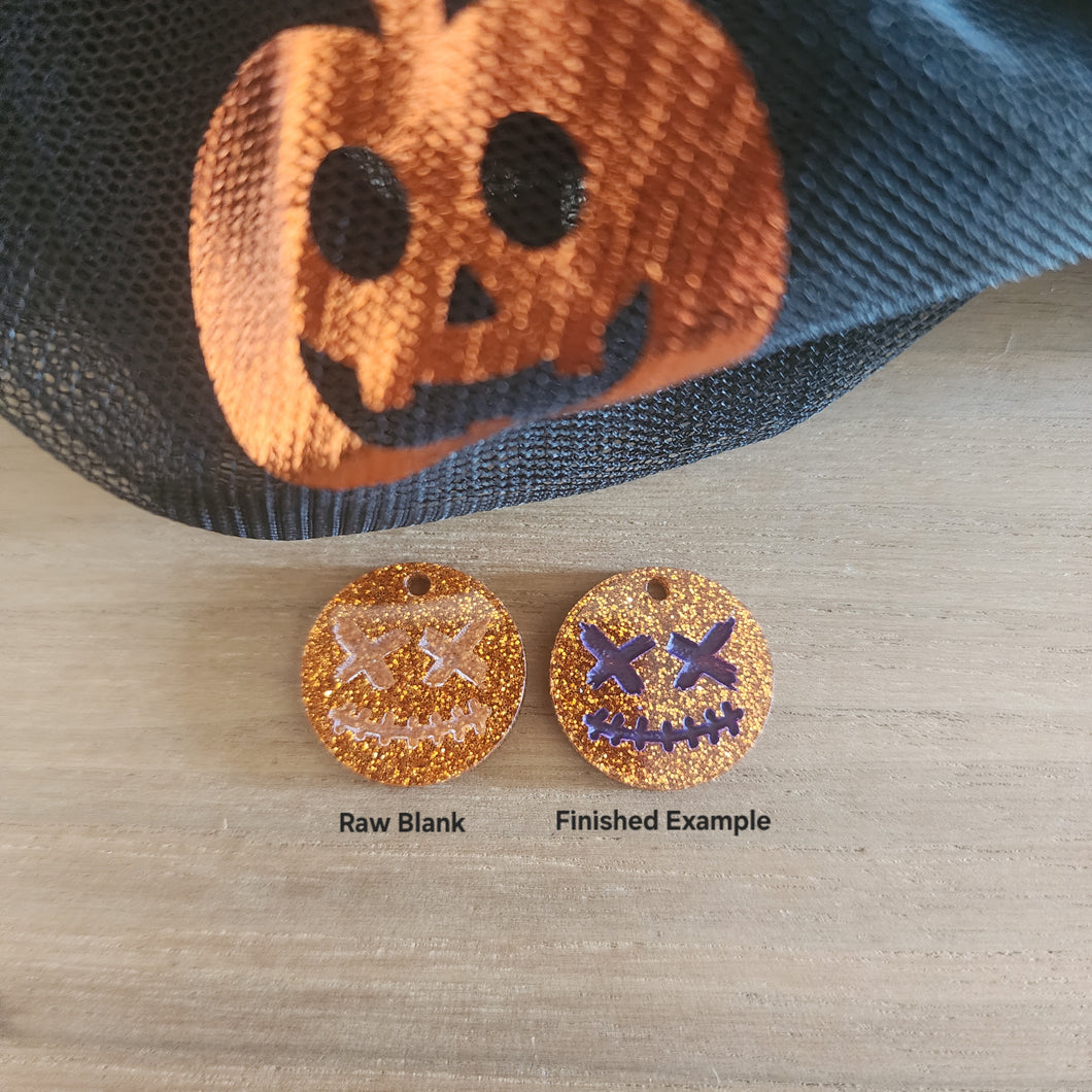 Halloween Jack o' Lantern #2 Acrylic Drop