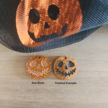 Load image into Gallery viewer, Halloween Jack o&#39; Lantern #4 Acrylic Drop
