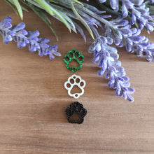 Load image into Gallery viewer, Triple Paw Print Acrylic Drop
