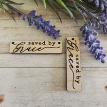 Load image into Gallery viewer, Saved By Grace Bar Necklaces
