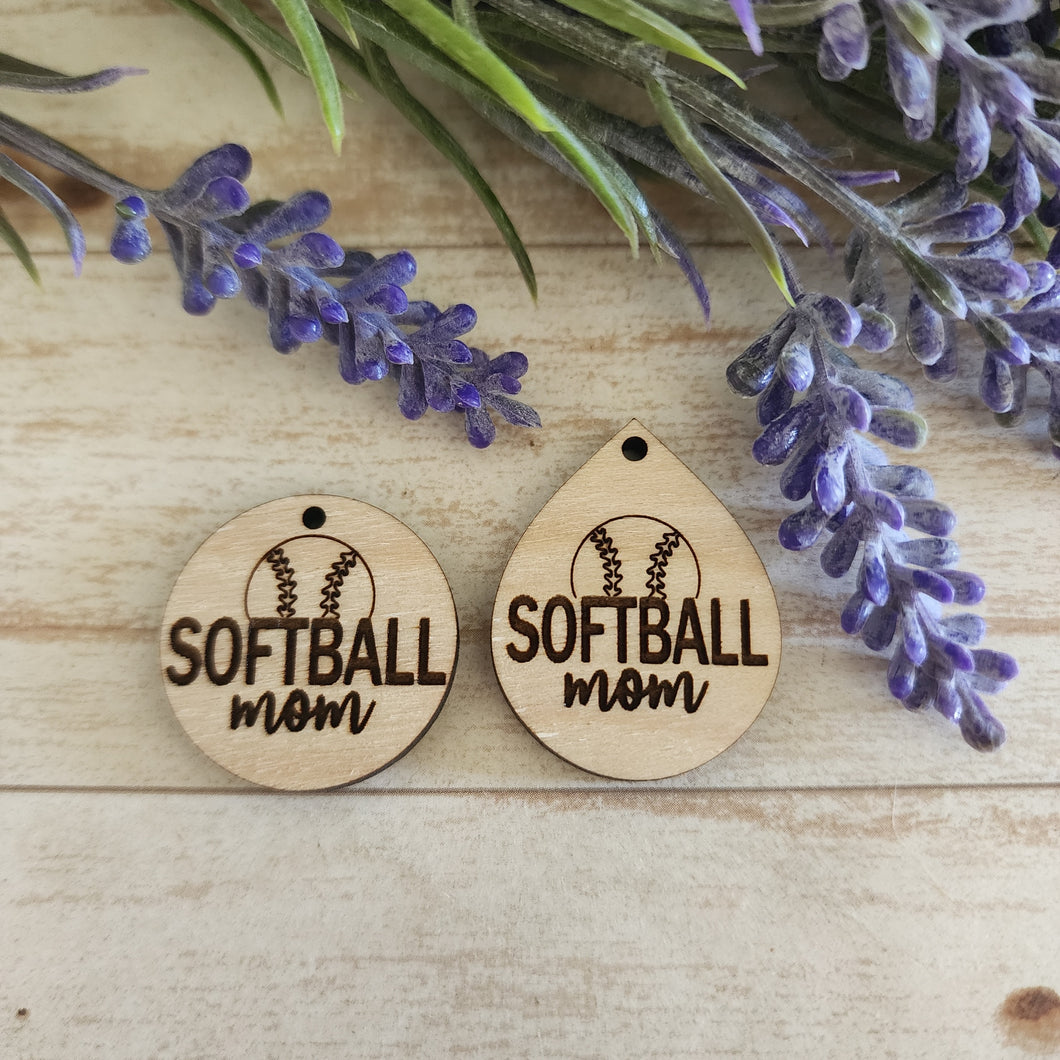 Softball Mom Sports Drops