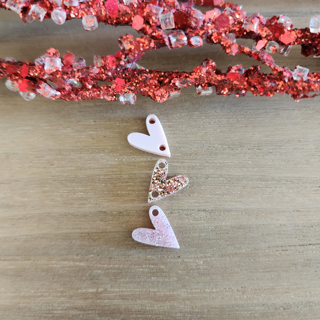 Valentine's Day Triple Dainty Heart Drops