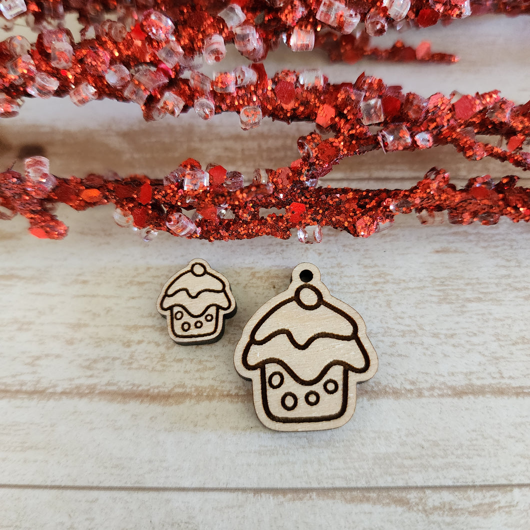 Valentine's Day Ultimate Cupcake Stud & Drop