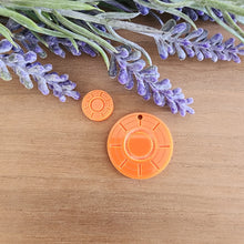 Load image into Gallery viewer, Clay Pigeon Acrylic Stud &amp; Drop

