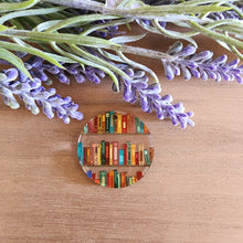 Load image into Gallery viewer, Books Patterned Acrylic Drops