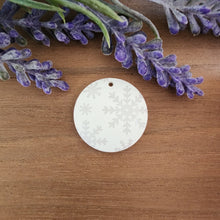 Load image into Gallery viewer, Smoke &amp; Mirrors Snowflakes Patterned Acrylic Drops