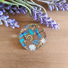Load image into Gallery viewer, Dragonfiles &amp; Rainbows Patterned Acrylic Drops