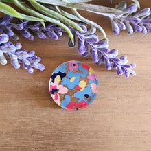 Load image into Gallery viewer, Rainbow Floral Patterned Acrylic Drops