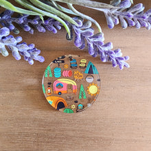 Load image into Gallery viewer, Camping Patterned Acrylic Drops