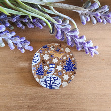 Load image into Gallery viewer, Winter Woodland Patterned Acrylic Drops