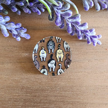 Load image into Gallery viewer, Cat Butts Patterned Acrylic Drops