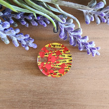 Load image into Gallery viewer, Crime Scene Patterned Acrylic Drops