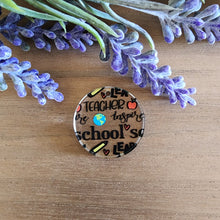 Load image into Gallery viewer, School Teacher Words Patterned Acrylic Drops