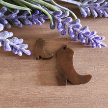 Load image into Gallery viewer, Cowboy Boot Acrylic Stud &amp; Drop
