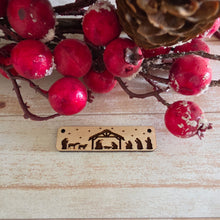 Load image into Gallery viewer, Christmas Nativity Scene Bar Necklace
