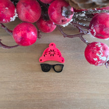 Load image into Gallery viewer, Christmas Story Acrylic Ralphie Hat &amp; Glasses 2 Piece Drop
