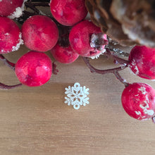 Load image into Gallery viewer, Christmas Intricate Snowflake Double Hole Acrylic Connector
