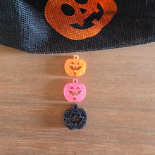 Load image into Gallery viewer, Halloween Acrylic Triple Jack o' Lantern Drops
