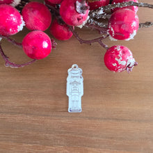 Load image into Gallery viewer, Christmas Nutcracker Mirror Acrylic Drop
