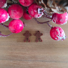 Load image into Gallery viewer, Christmas Thin Gingerbread Man Acrylic Connectors
