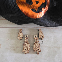 Load image into Gallery viewer, Halloween Zombie Opossum Studs &amp; Drops
