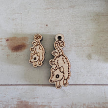 Load image into Gallery viewer, Halloween Zombie Opossum Studs &amp; Drops
