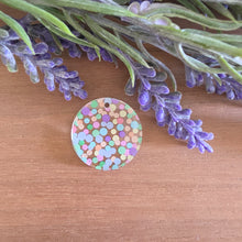 Load image into Gallery viewer, Pastel Dots Patterned Acrylic Drops