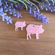 Load image into Gallery viewer, Pig Silhouette Acrylic Stud &amp; Drop
