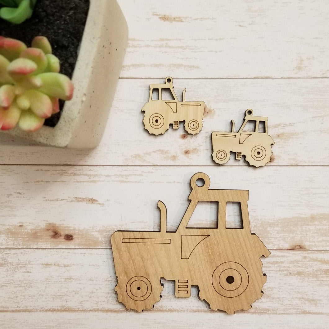 Tractor Earring & Ornament