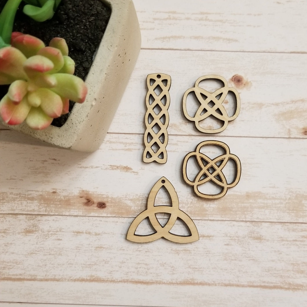 Cutout Celtic Earrings