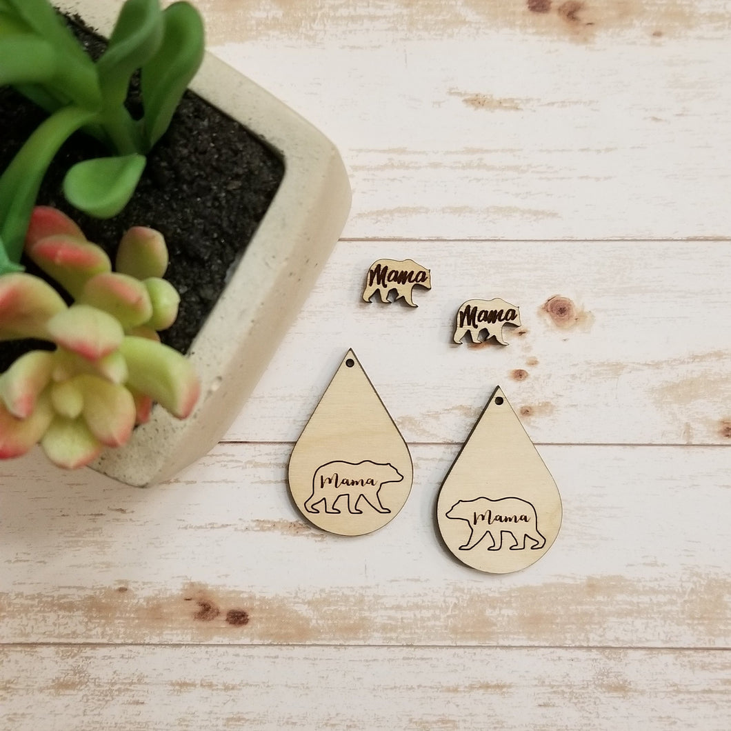 Mama Bear Earrings