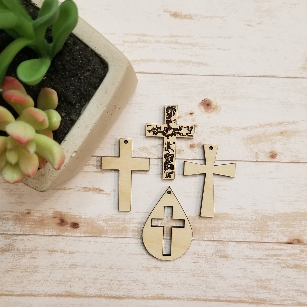 Cross Earrings