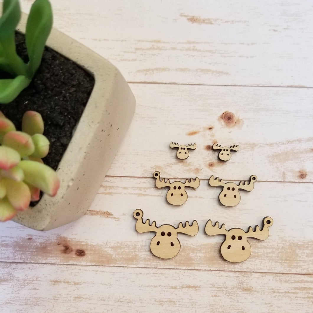 Moose Earrings