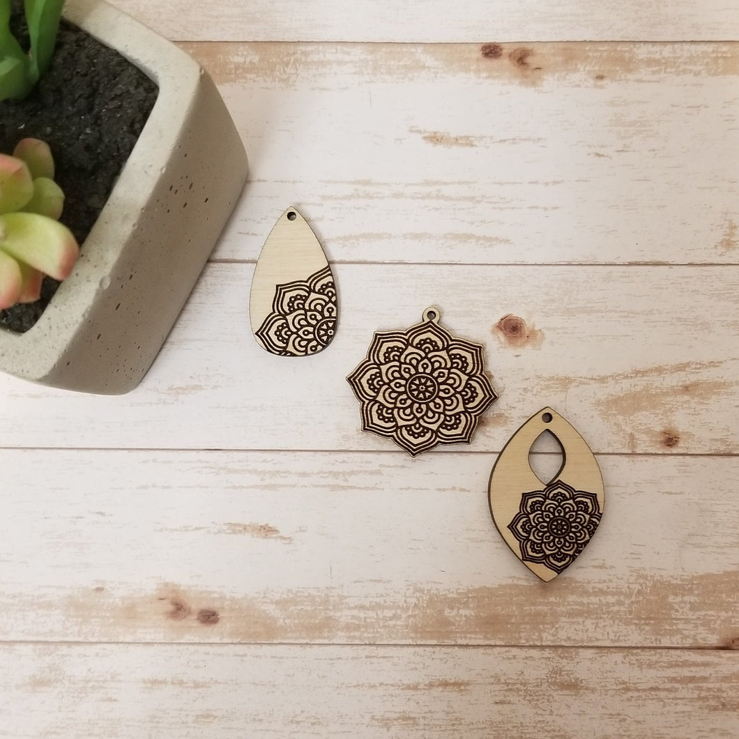 Mandala Earrings