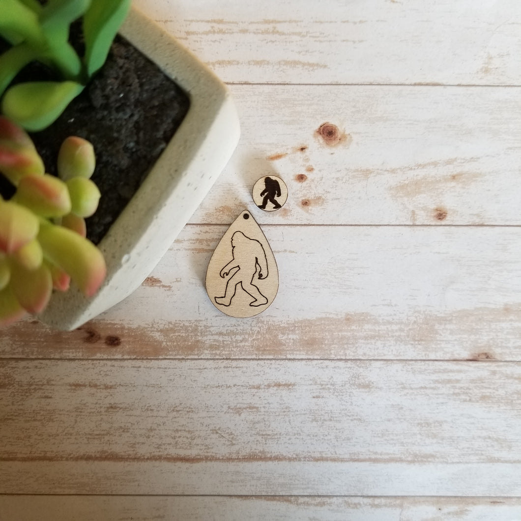 Bigfoot Earrings