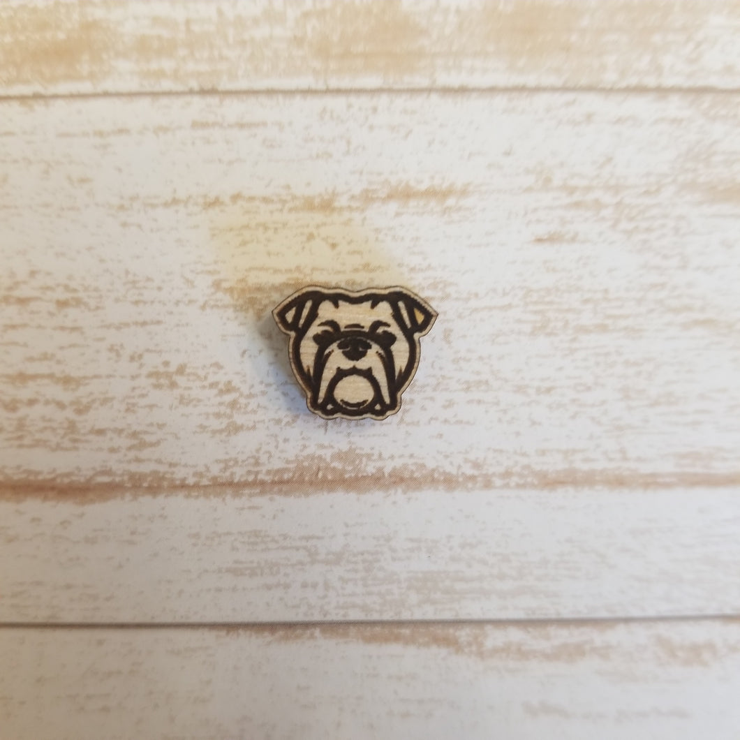 Bulldog Earrings