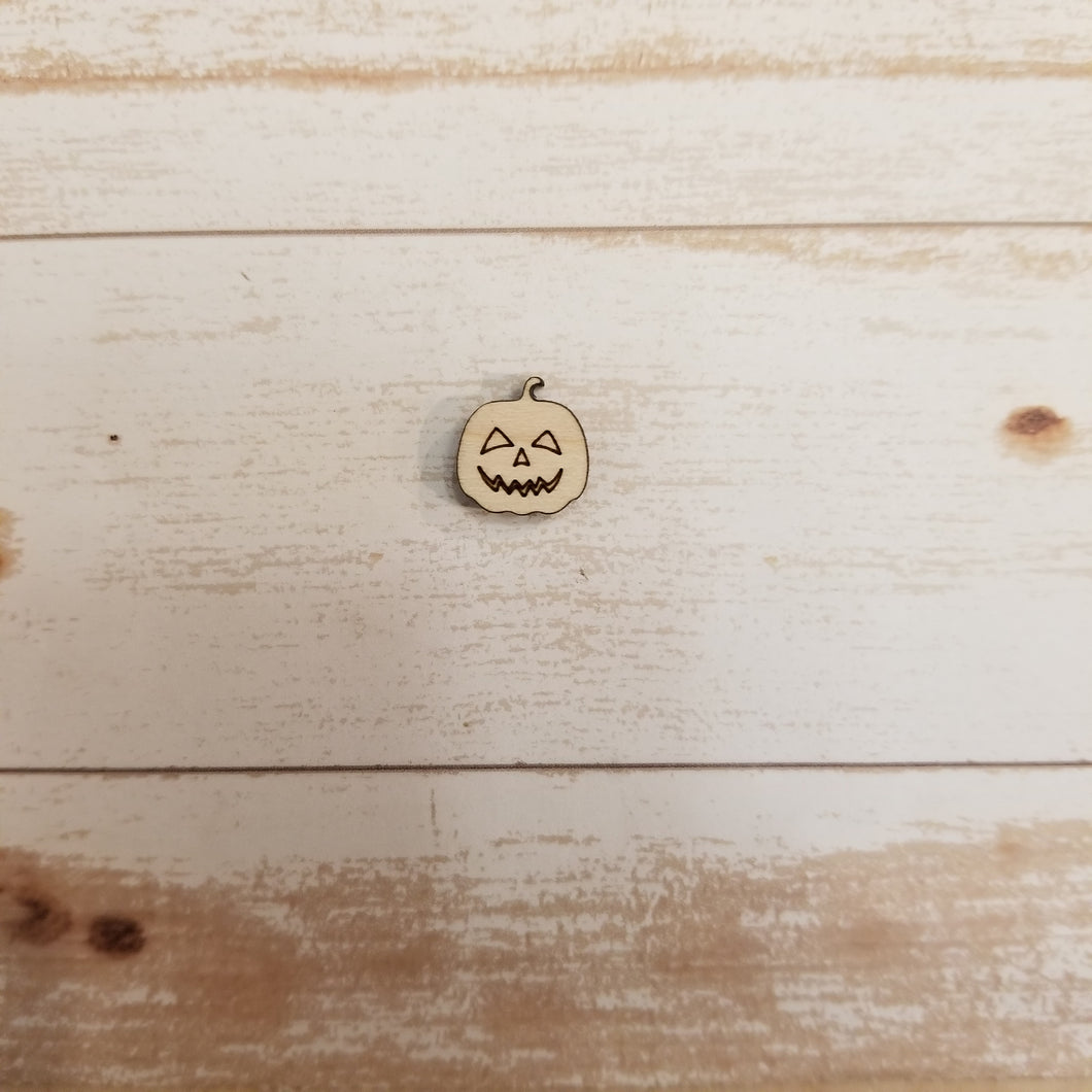 Halloween Jack-o'-Lantern Studs