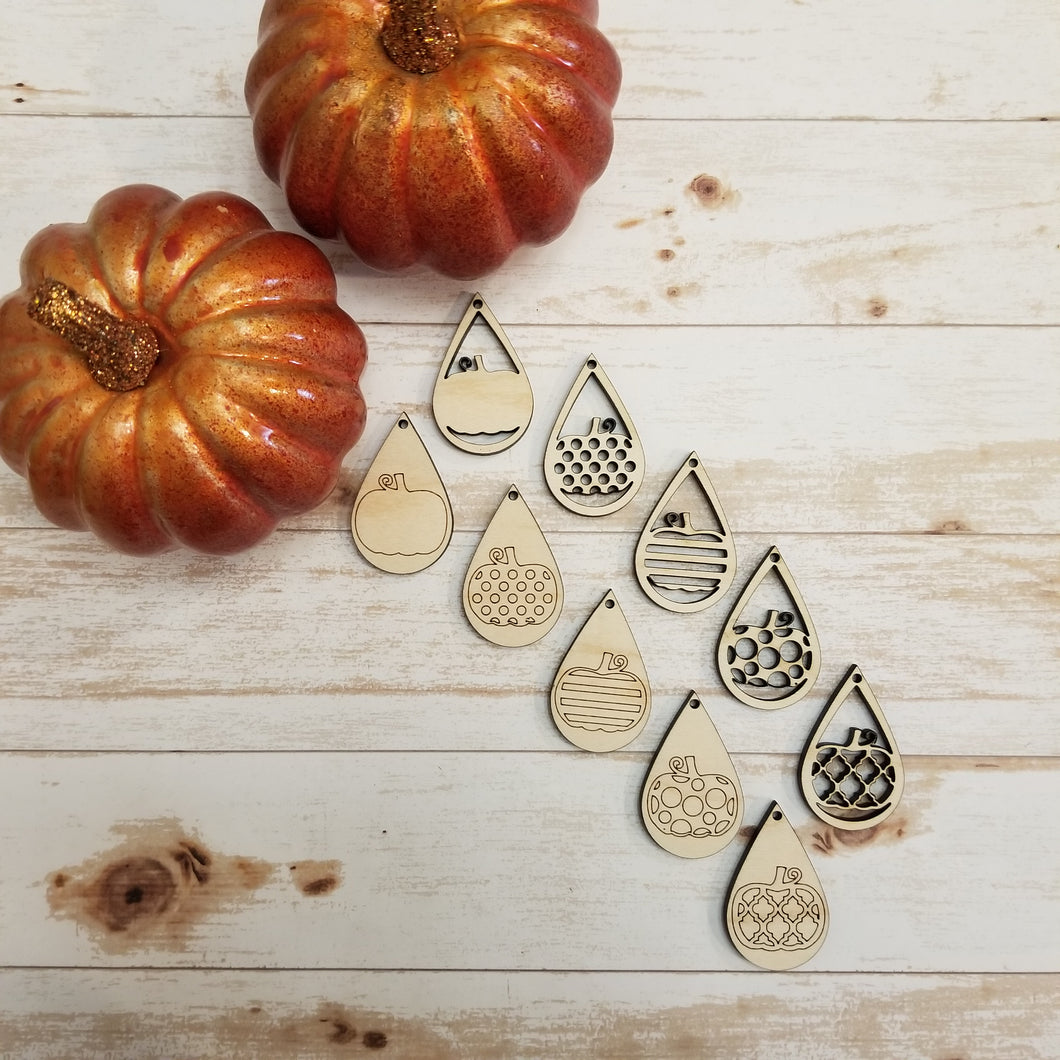 Fall Pumpkin Teardrops