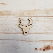 Load image into Gallery viewer, Reindeer Head Earrings and Ornaments
