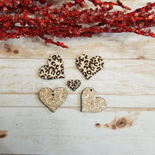 Load image into Gallery viewer, Valentine&#39;s Day Leopard Hearts
