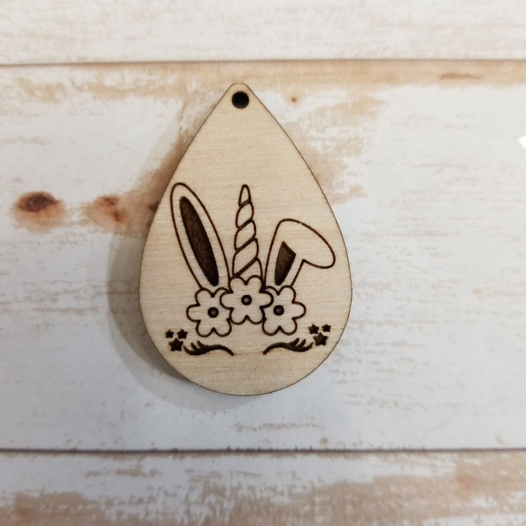 Easter Unicorn with Bunny Ears